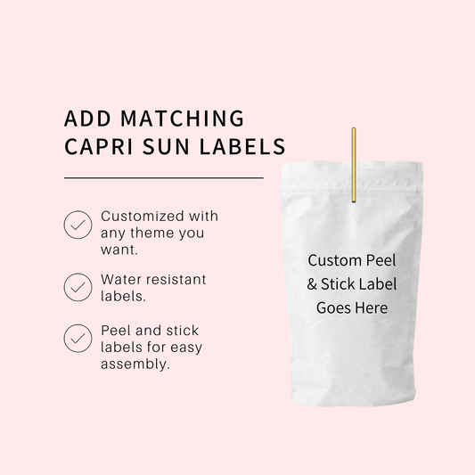 Add Matching Capri Sun Labels