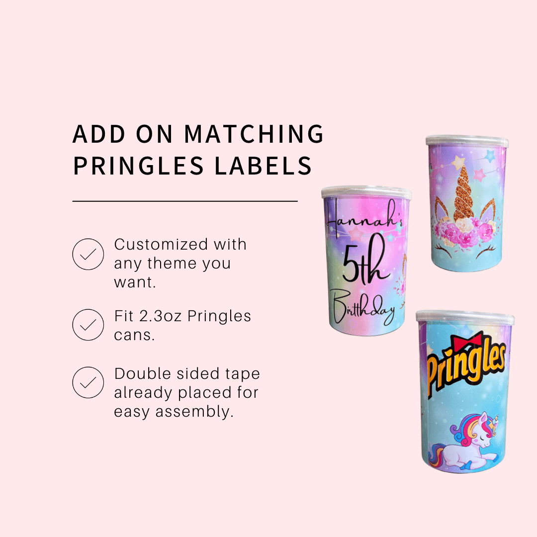 Add Matching Pringle Can Labels