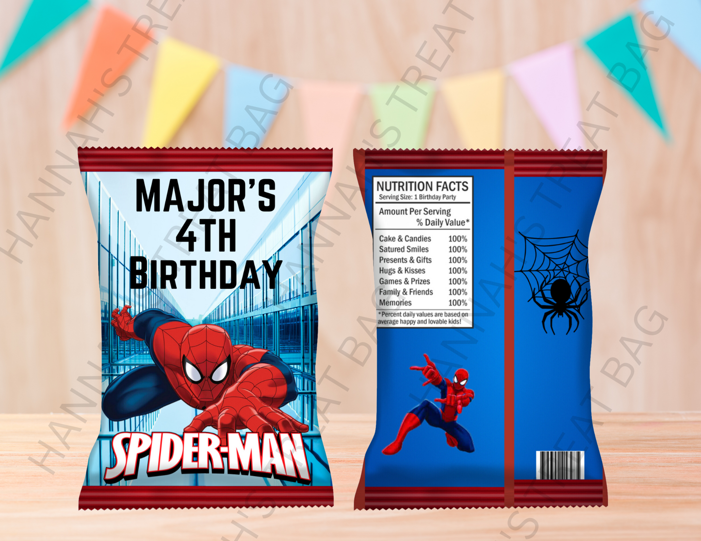 Digital Spiderman Theme Editable