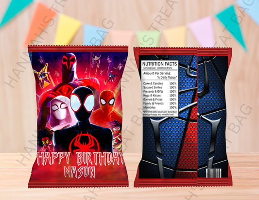 Digital Spider Verse Theme Editable