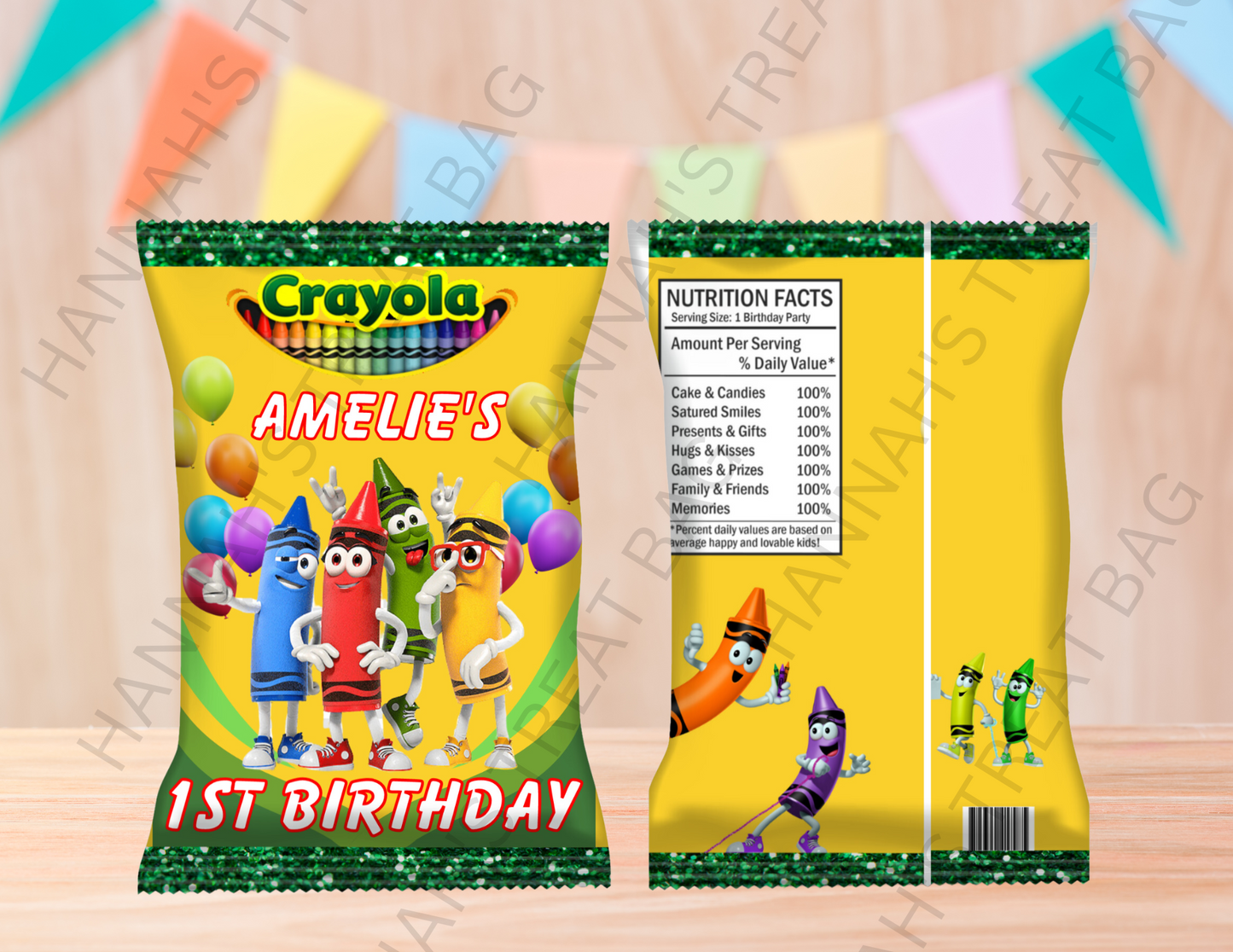 Digital Crayola Theme Editable