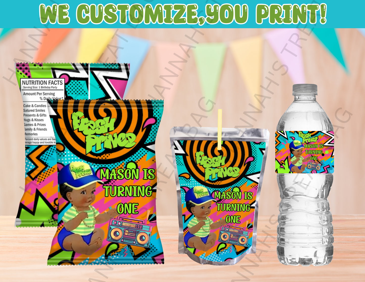 Digital  Fresh Prince Theme Editable