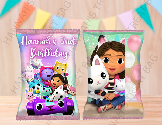 Digital Gabby Doll House Theme Editable