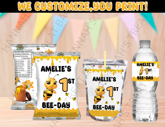 Digital  Bee Theme Editable