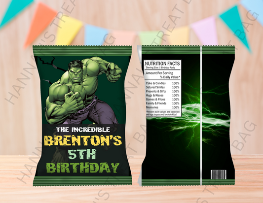 Digital Hulk Theme Editable