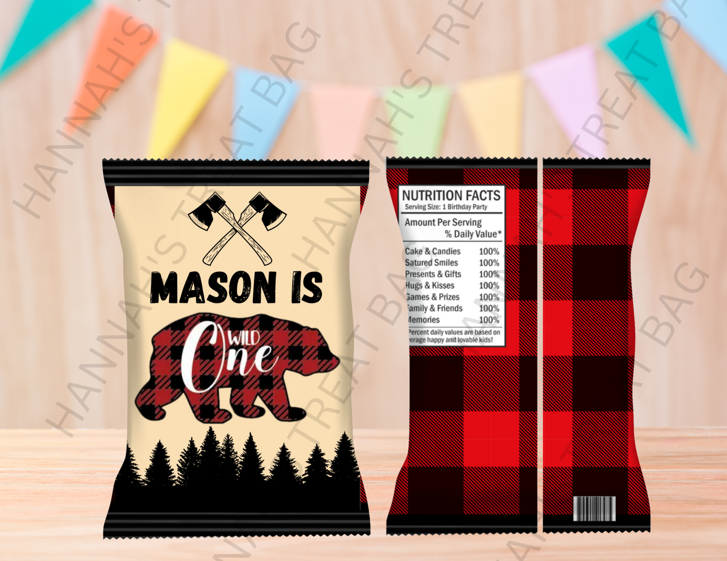 Digital Lumberjack Theme Editable