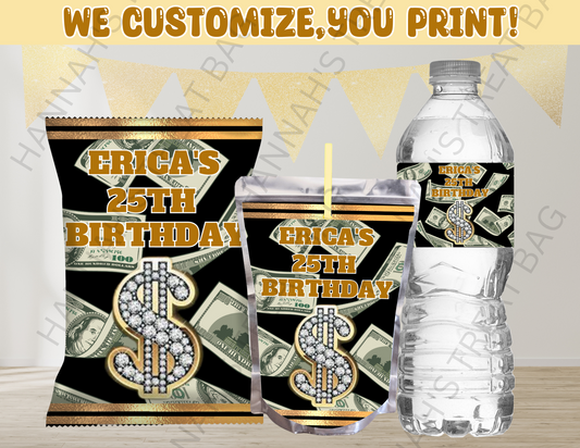 Digital Money Theme Editable