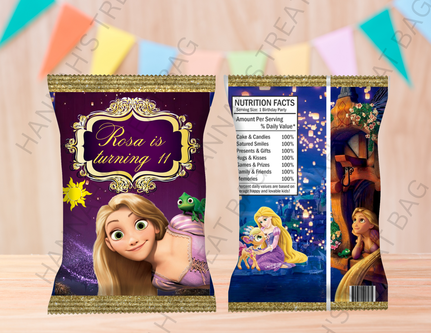 Digital Rapunzel Theme Editable