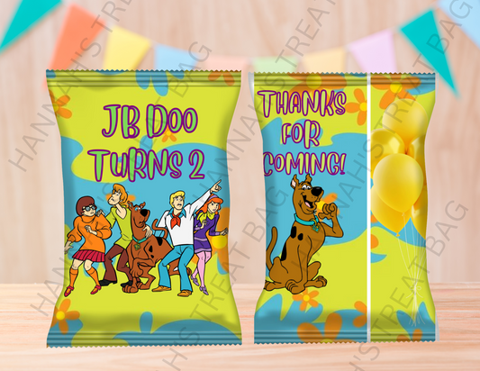 Digital Scooby Doo Theme Editable