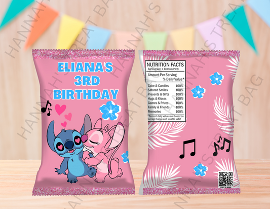 Digital Stitch and Angel Theme Editable