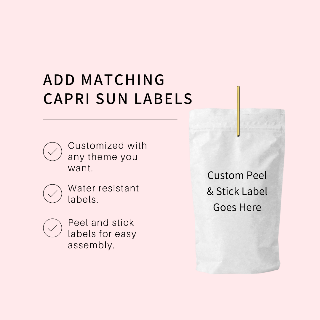 Add Matching Capri Sun Labels